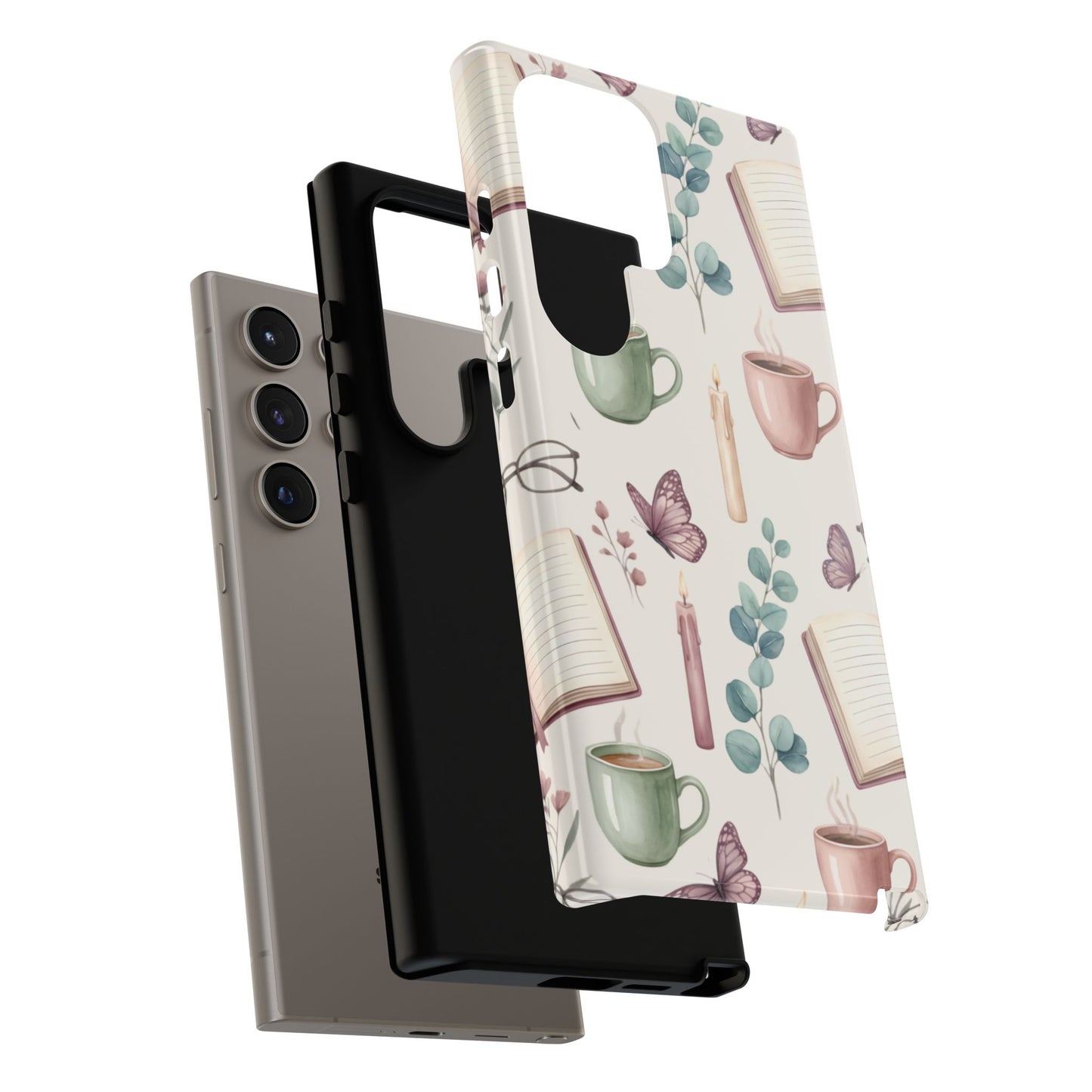 Cozy Coffee & Books Phone Case