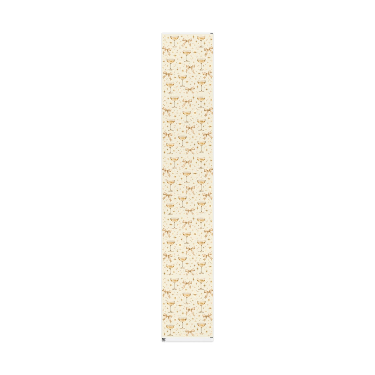 Champagne & Golden Stars Wrapping Paper | Elegant Celebration Gift Wrap