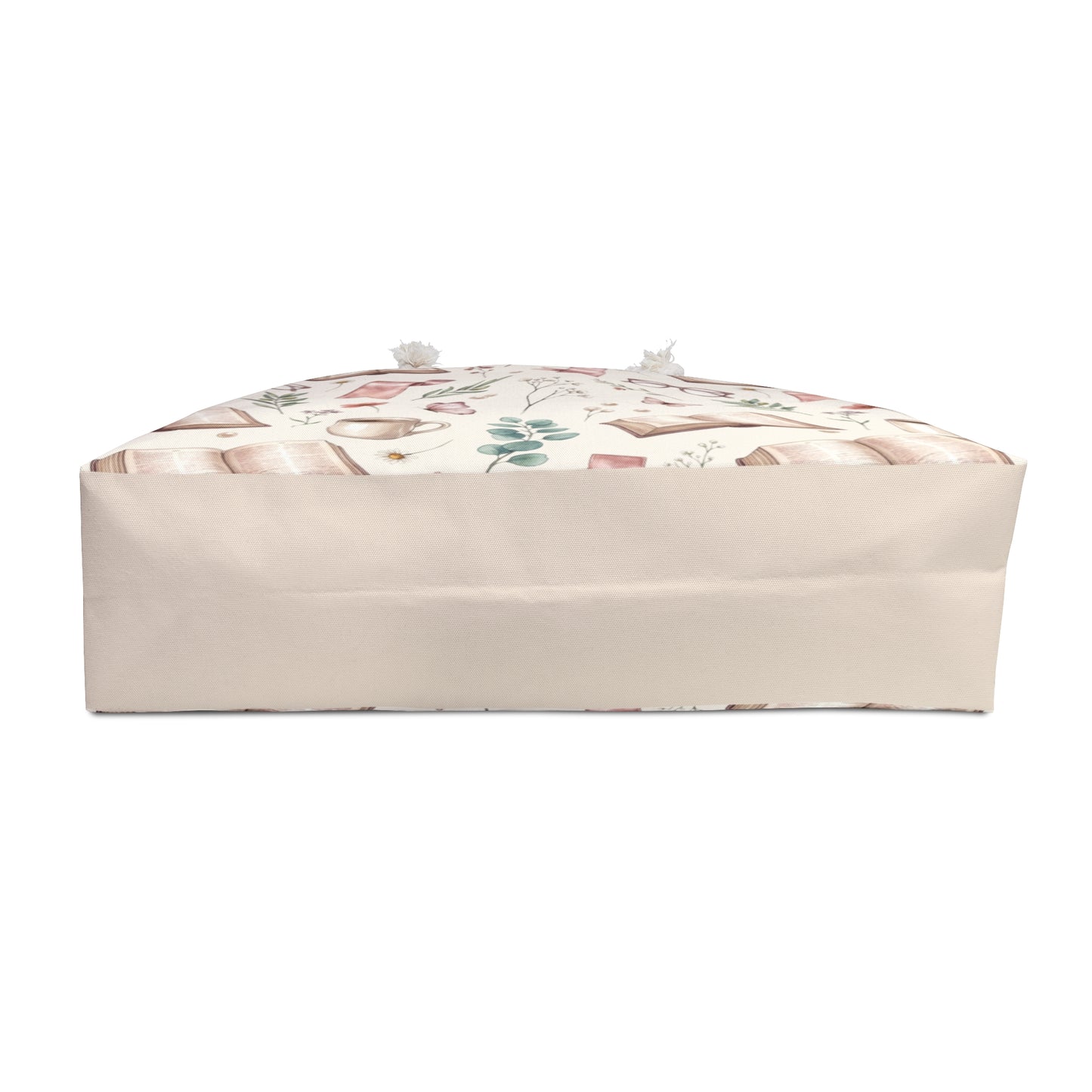 Floral Booklover Weekender Bag — Cozy Reading Travel Tote