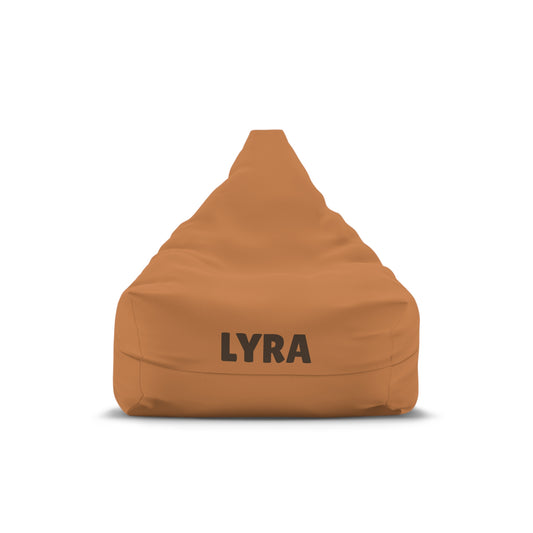 Personalized Bean Bag Cover — 'LYRA' Printed Floor Chair Cover, Cozy Accent Seat for Kids & Teens