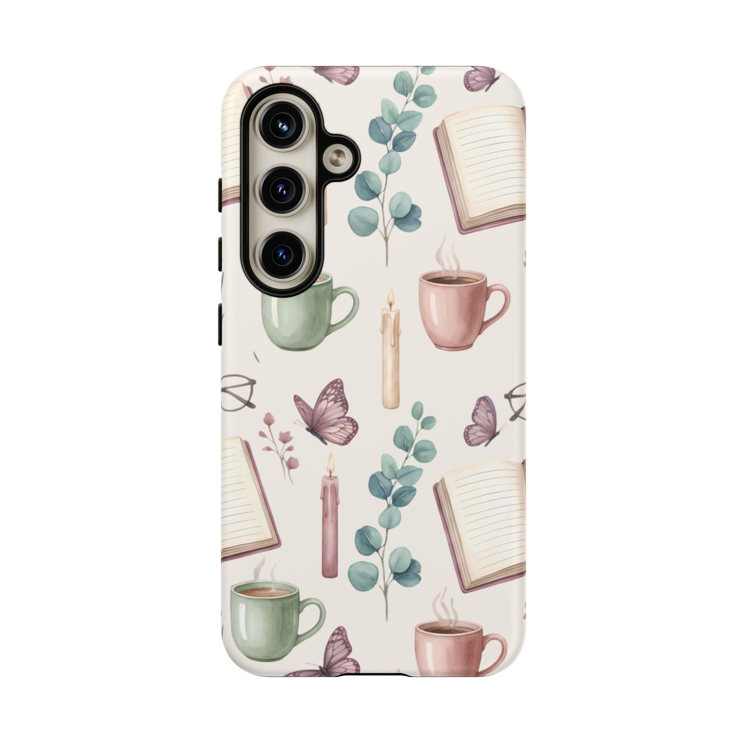 Cozy Coffee & Books Phone Case
