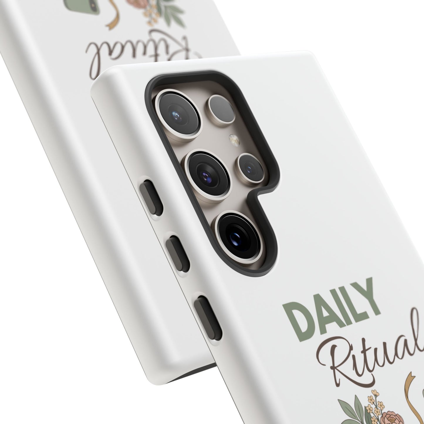Daily Ritual Phone Case — Cozy Morning Coffee & Journal Design