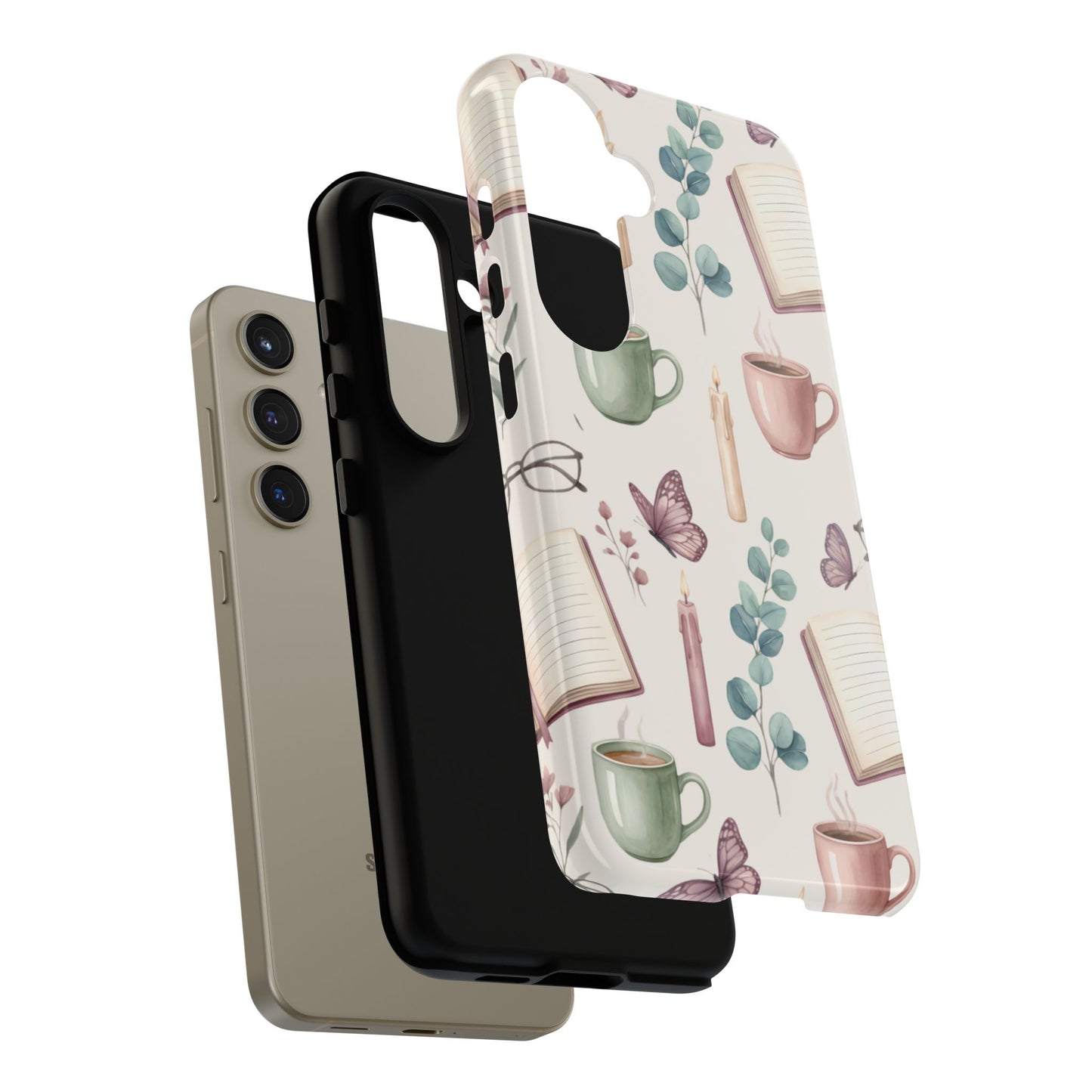 Cozy Coffee & Books Phone Case
