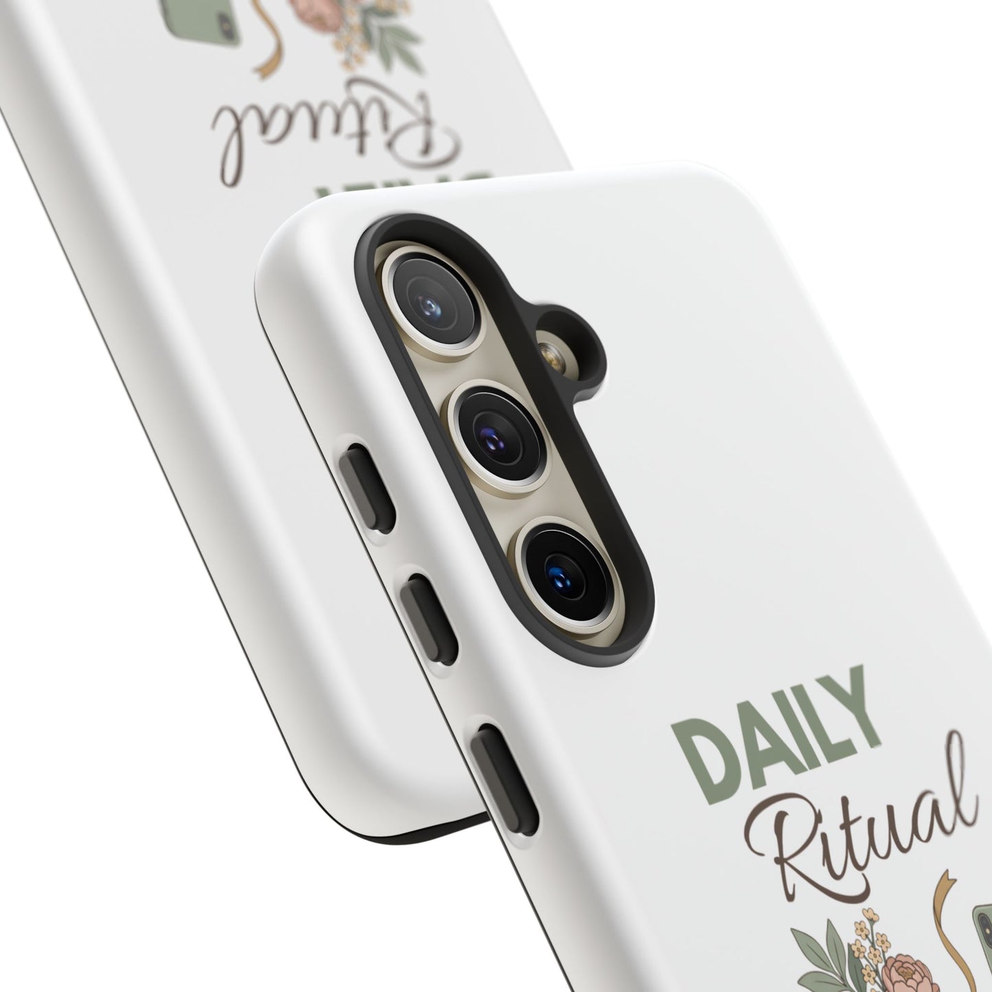 Daily Ritual Phone Case — Cozy Morning Coffee & Journal Design