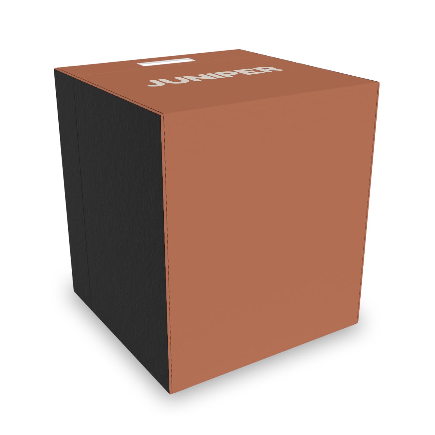 Personalized Juniper Felt Storage Box — Personalized Fabric Organizer Bin