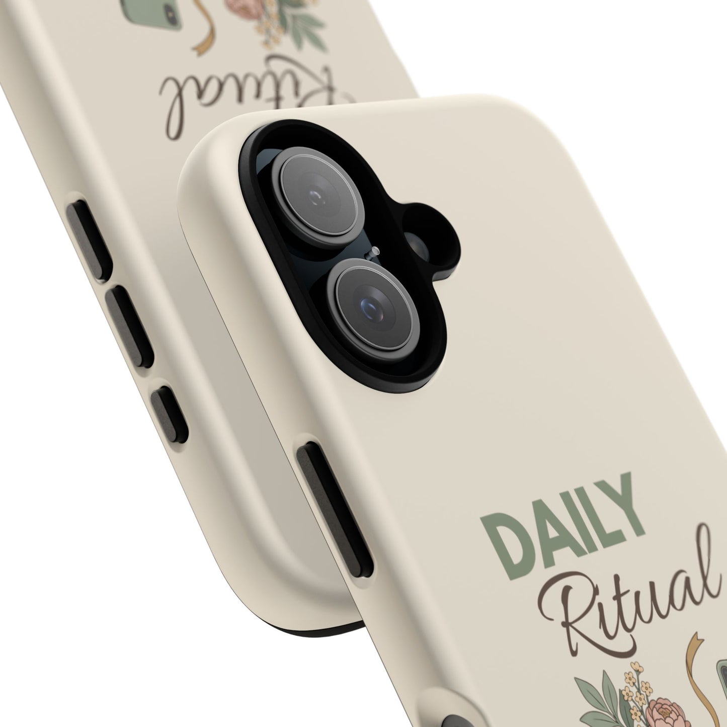 Daily Ritual Phone Case — Cozy Morning Coffee & Self-Care Design