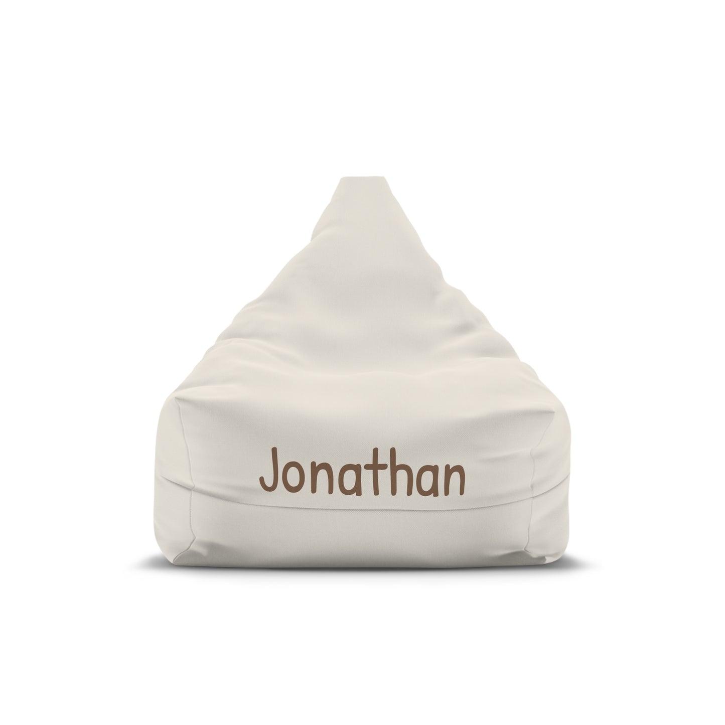 Personalized Kids Bean Bag Cover — Custom Name Cozy Chair
