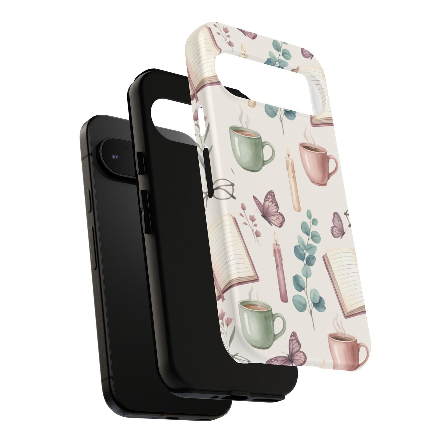Cozy Coffee & Books Phone Case