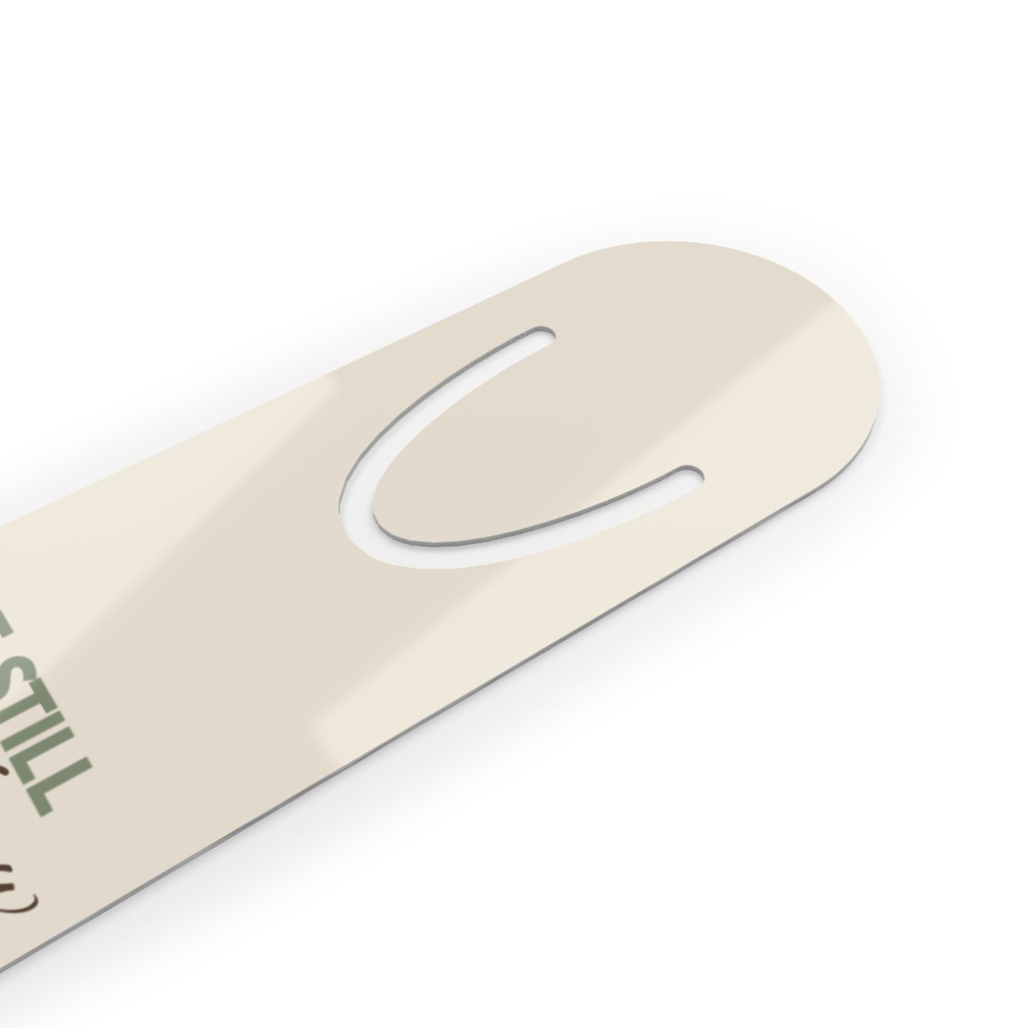 Be Still & Know Bookmark — Inspirational Floral Bible Verse Bookmark