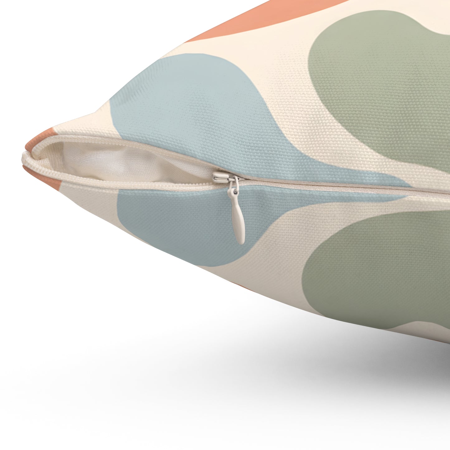Abstract Pastel Shapes Decorative Pillow