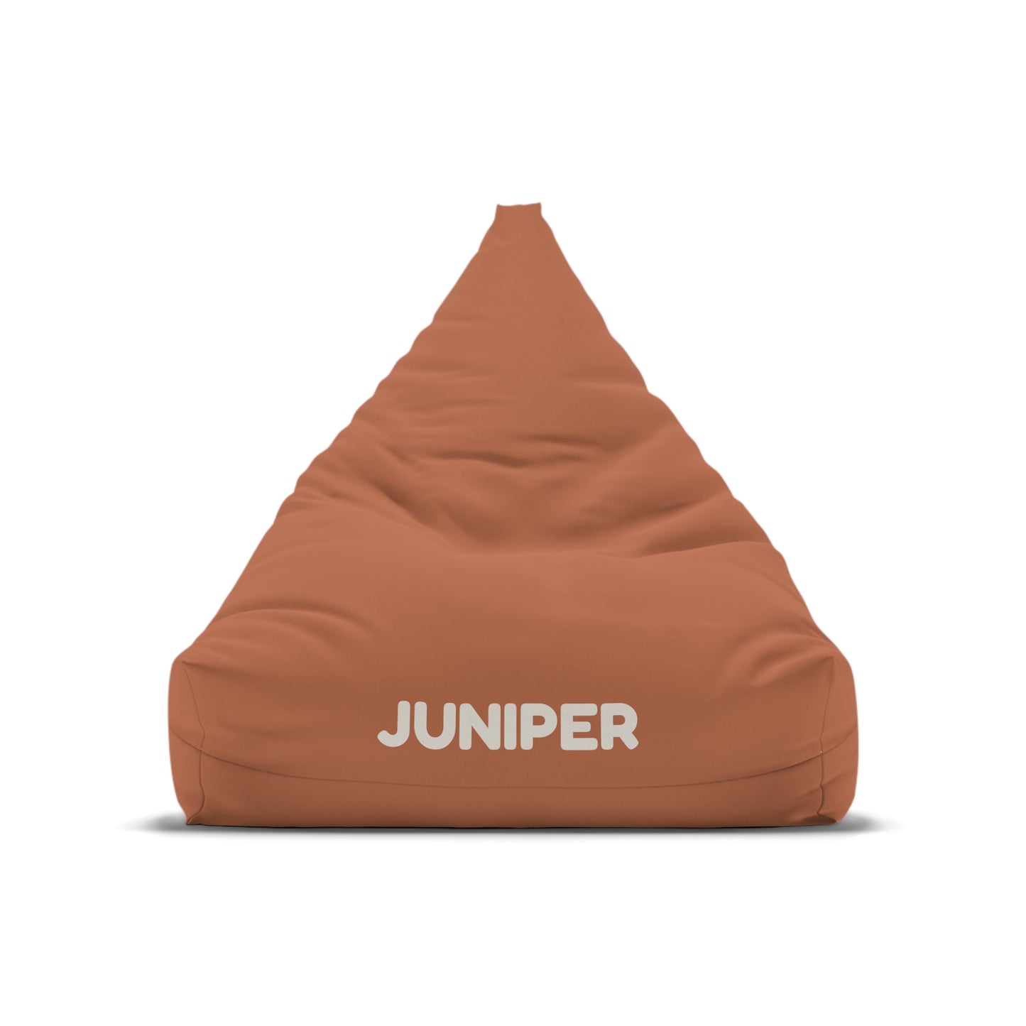 Juniper Terracotta Bean Bag Cover — Personalized Cozy Lounger Slipcover