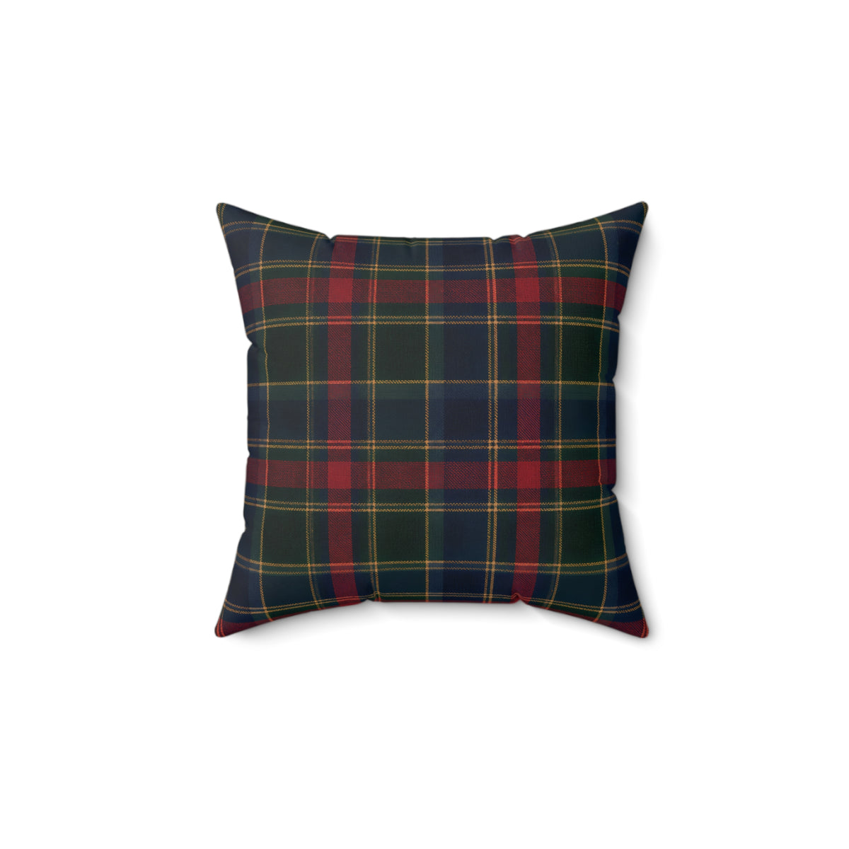 Classic Tartan Plaid Square Pillow