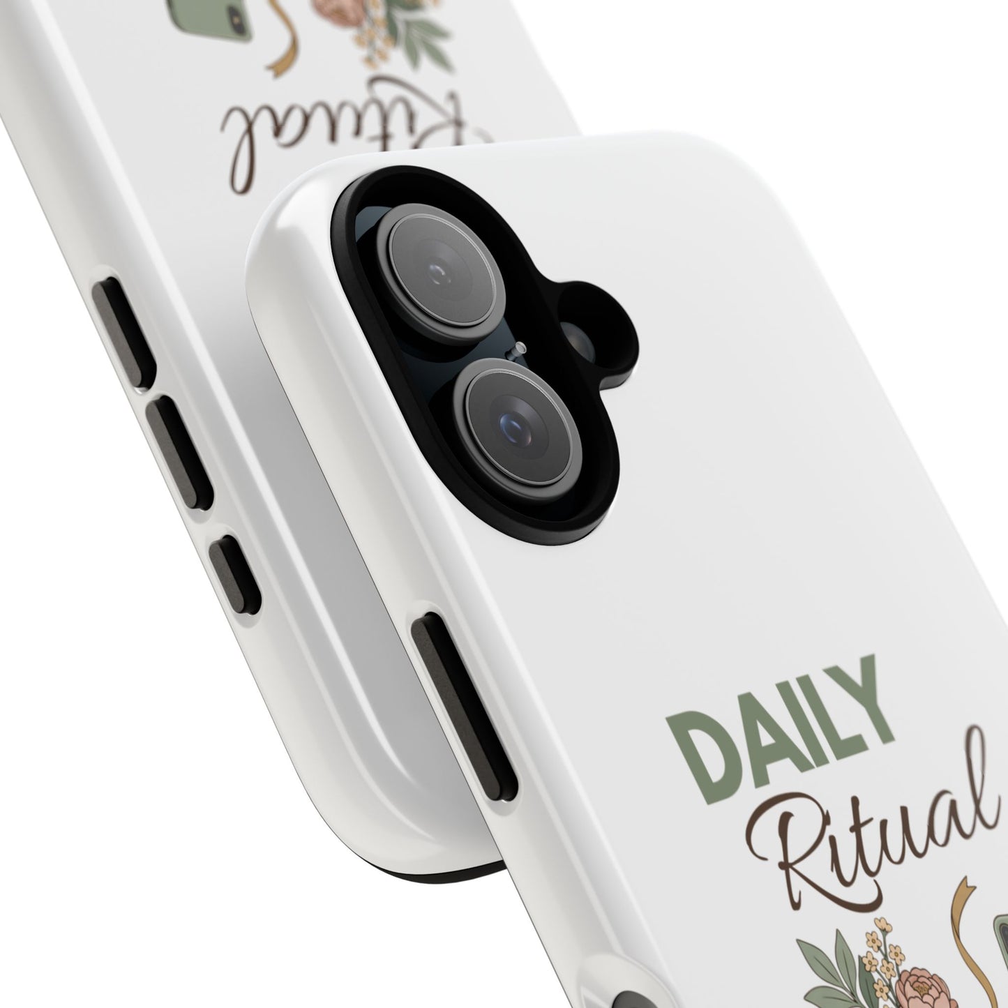 Daily Ritual Phone Case — Cozy Morning Coffee & Journal Design