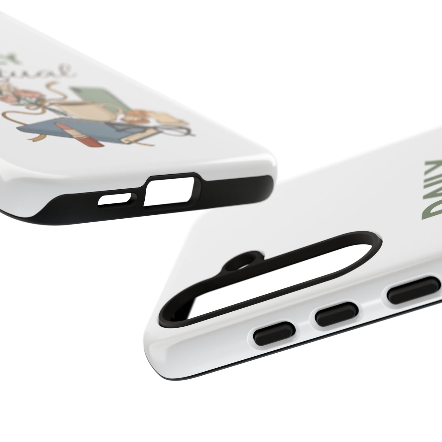 Daily Ritual Phone Case — Cozy Morning Coffee & Journal Design