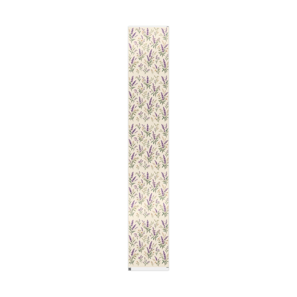 Lavender & Daisy Floral Wrapping Paper Roll — Botanical Gift Wrap for Birthdays, Weddings & Spring Celebrations