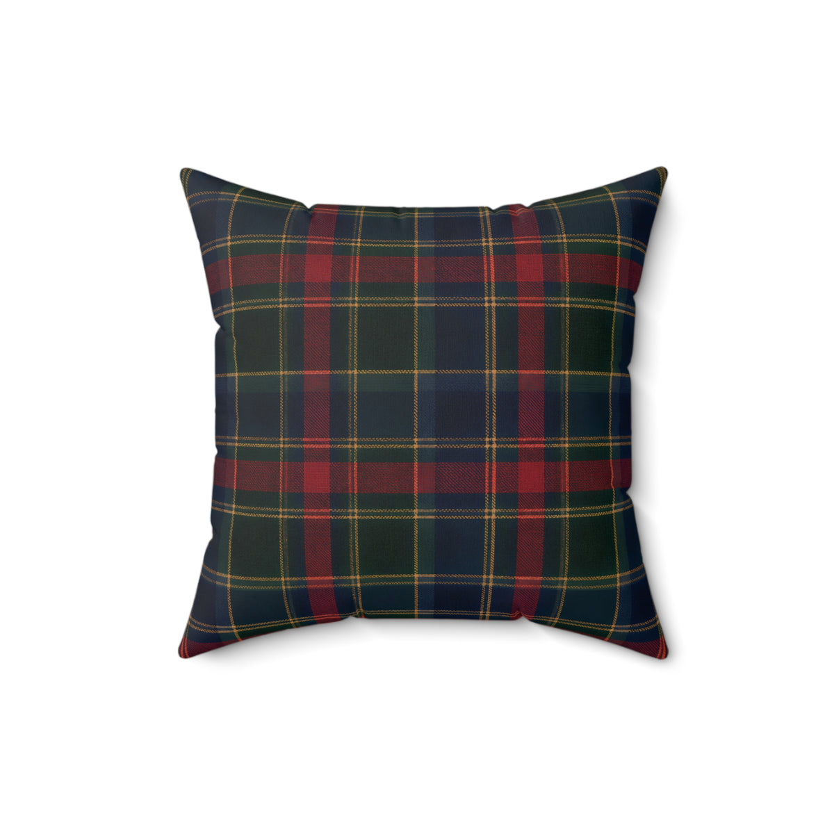 Classic Tartan Plaid Square Pillow