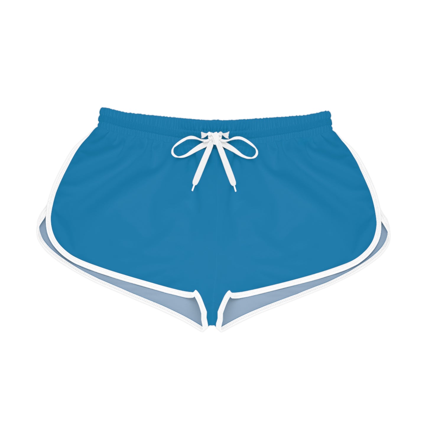 Solid Turquoise Women's Relaxed Shorts