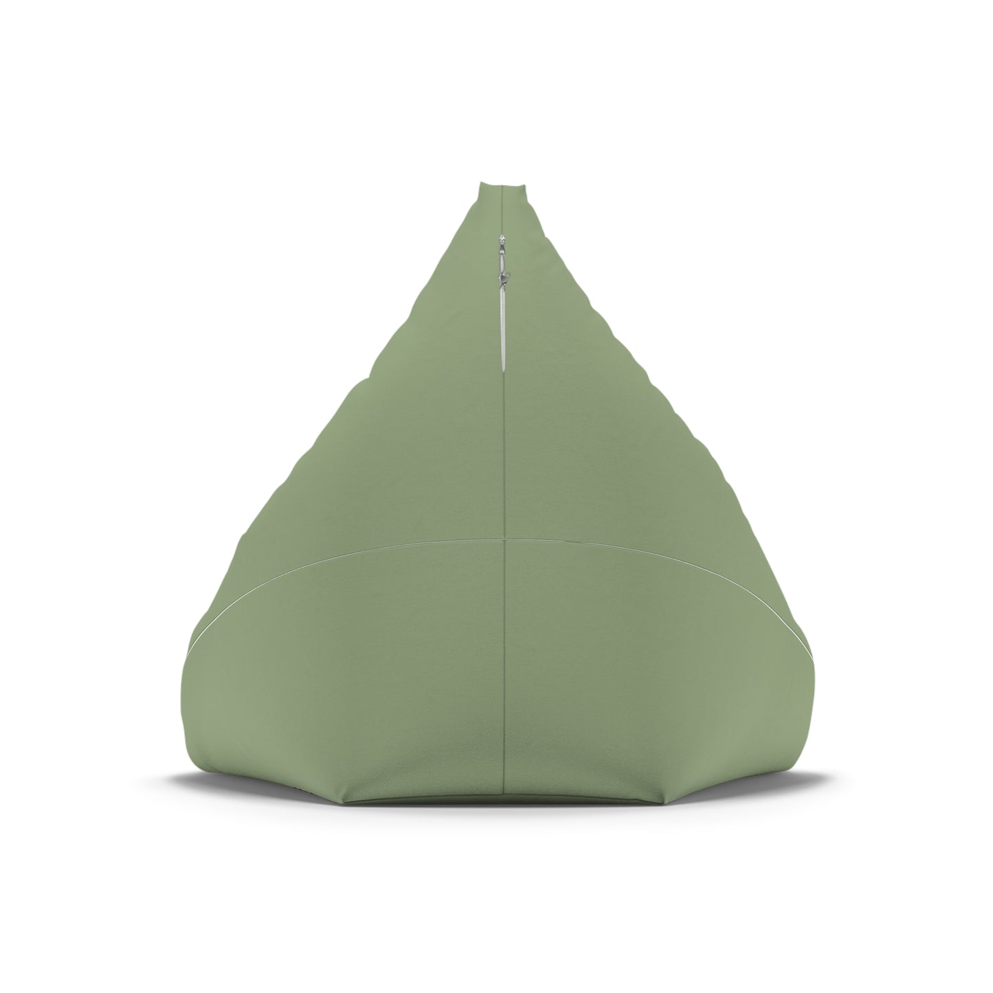 Personalized Olive Green Bean Bag Cover – Custom Name Accent