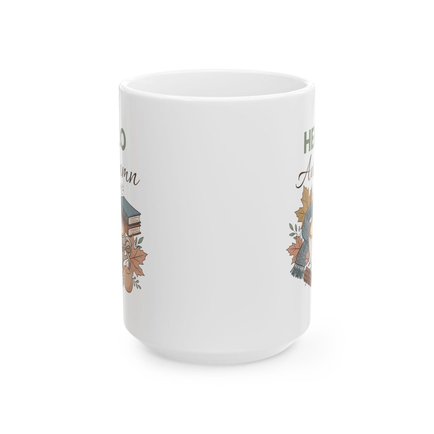 Autumn Home Sweet Home Ceramic Mug – Cozy Fall Housewarming Gift (11oz/15oz)