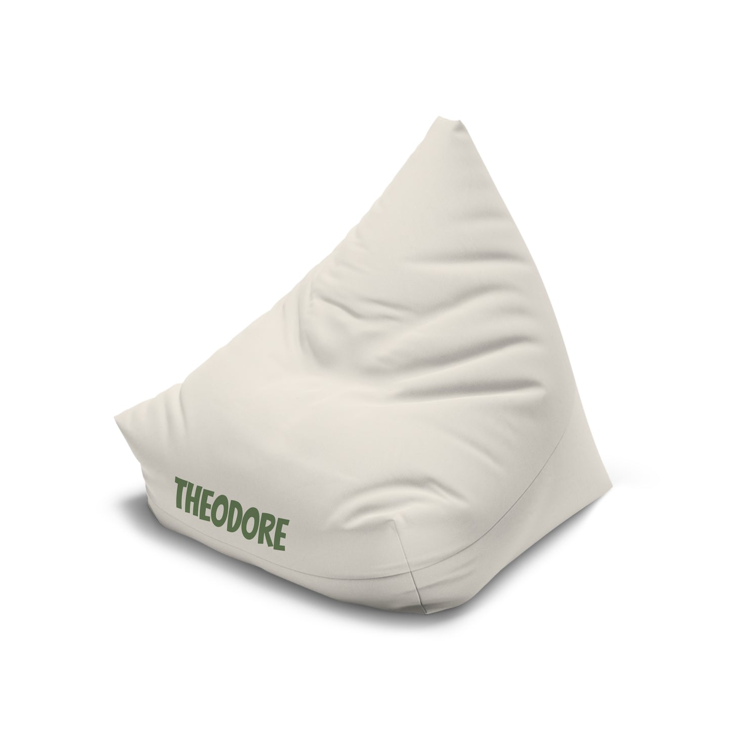 Personalized Bean Bag Cover – Custom Name "THEODORE" Cozy Kids Lounge Chair Cover