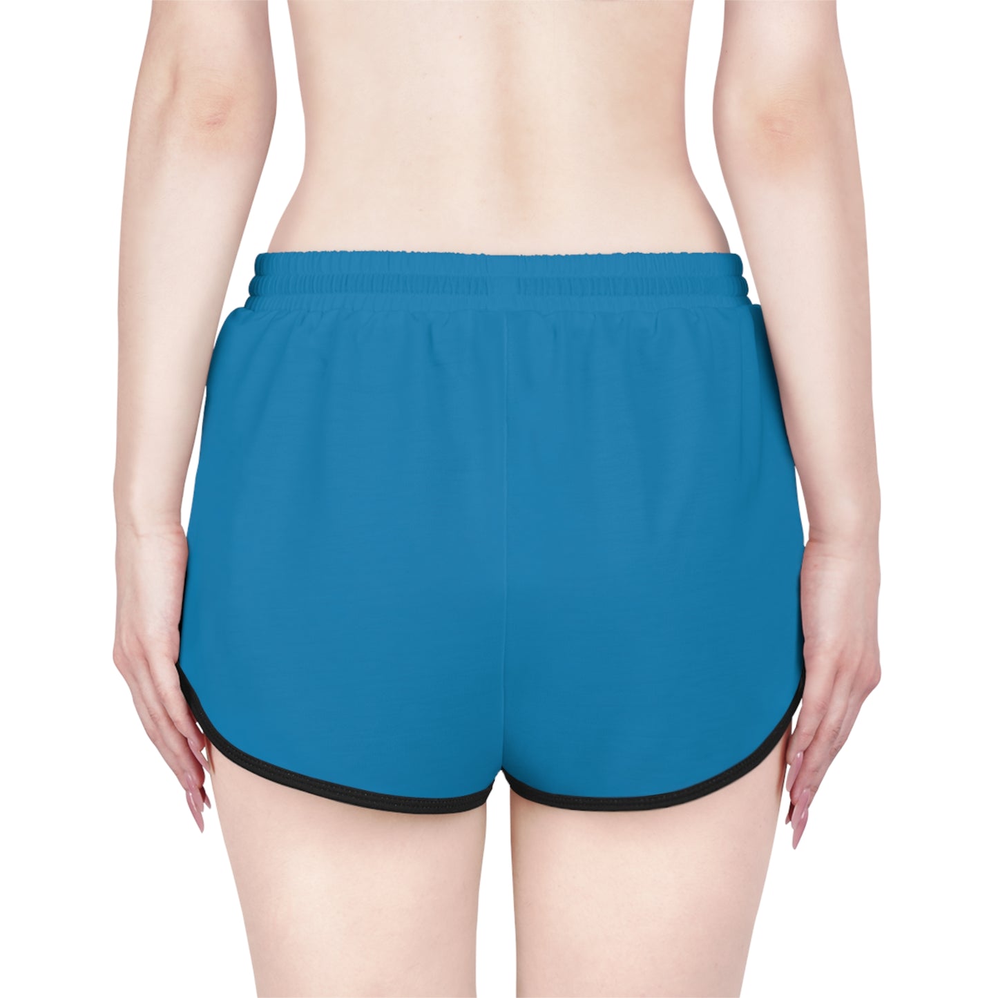 Solid Turquoise Women's Relaxed Shorts