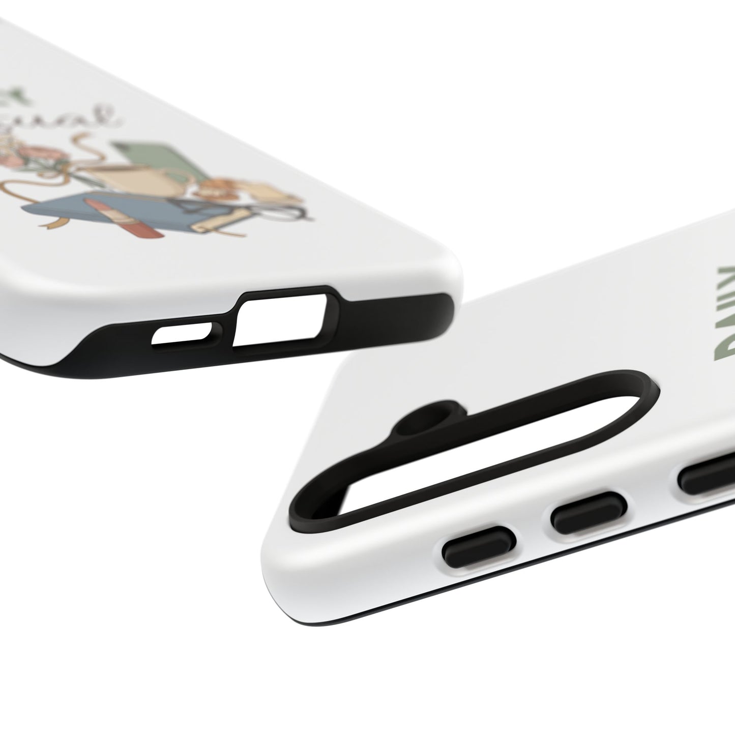 Daily Ritual Phone Case — Cozy Morning Coffee & Journal Design
