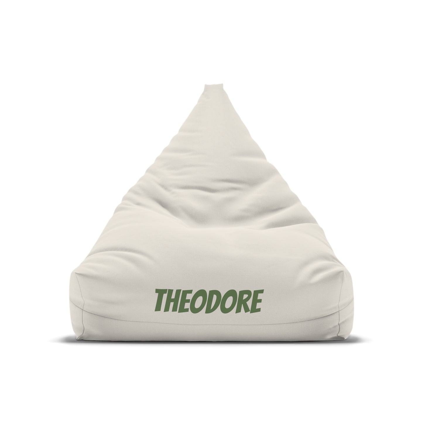Personalized Bean Bag Cover – Custom Name "THEODORE" Cozy Kids Lounge Chair Cover