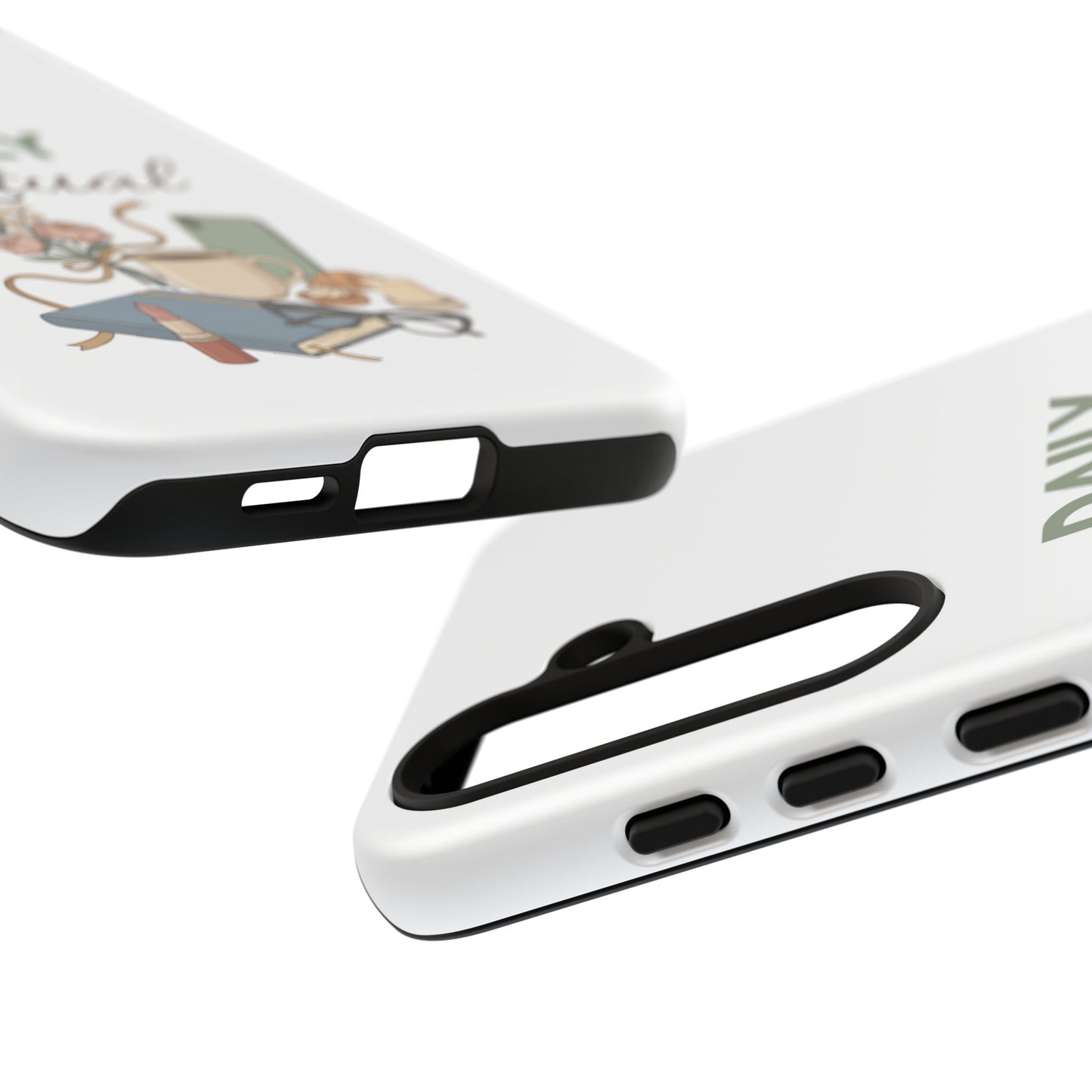 Daily Ritual Phone Case — Cozy Morning Coffee & Journal Design