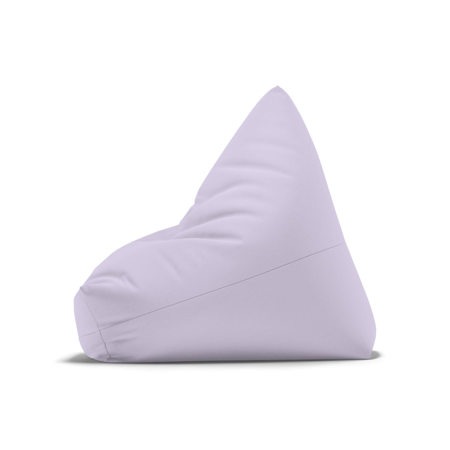 Personalized Lilac Bean Bag Cover — Custom Name "CHARLOTTE"