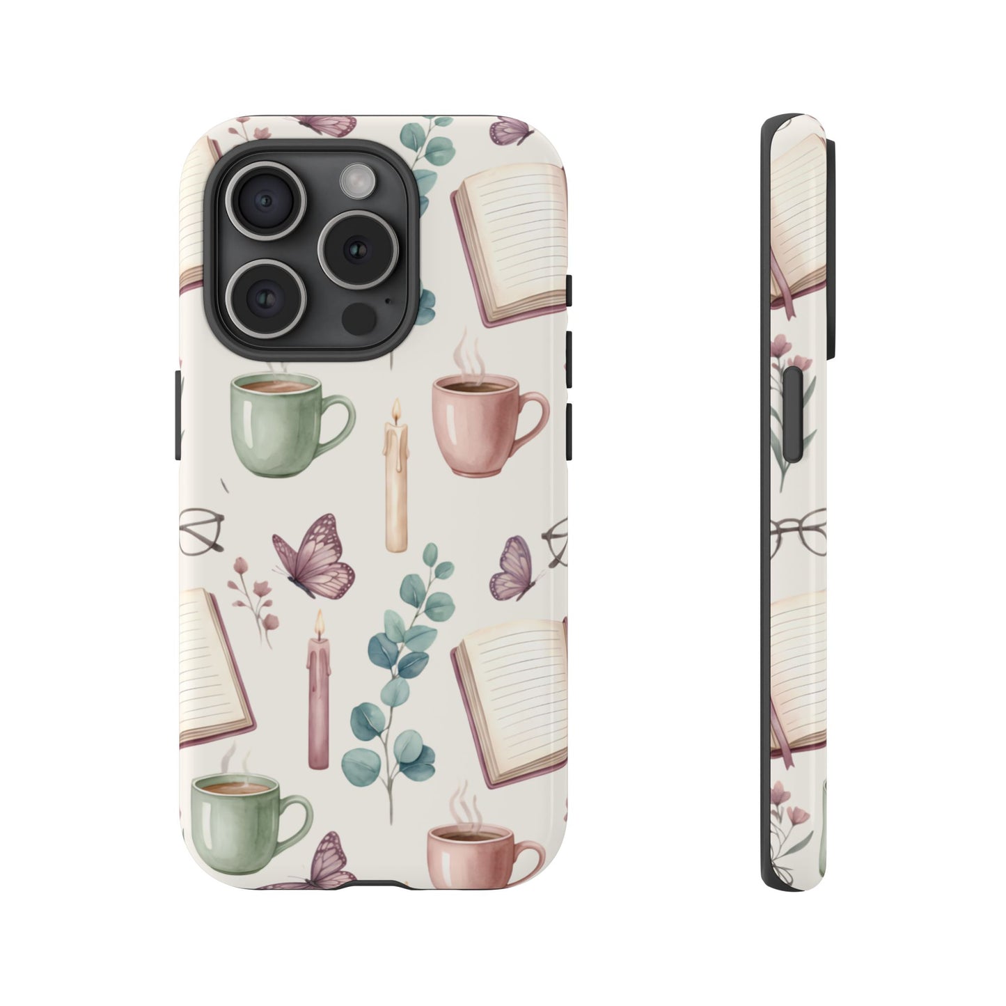 Cozy Coffee & Books Phone Case