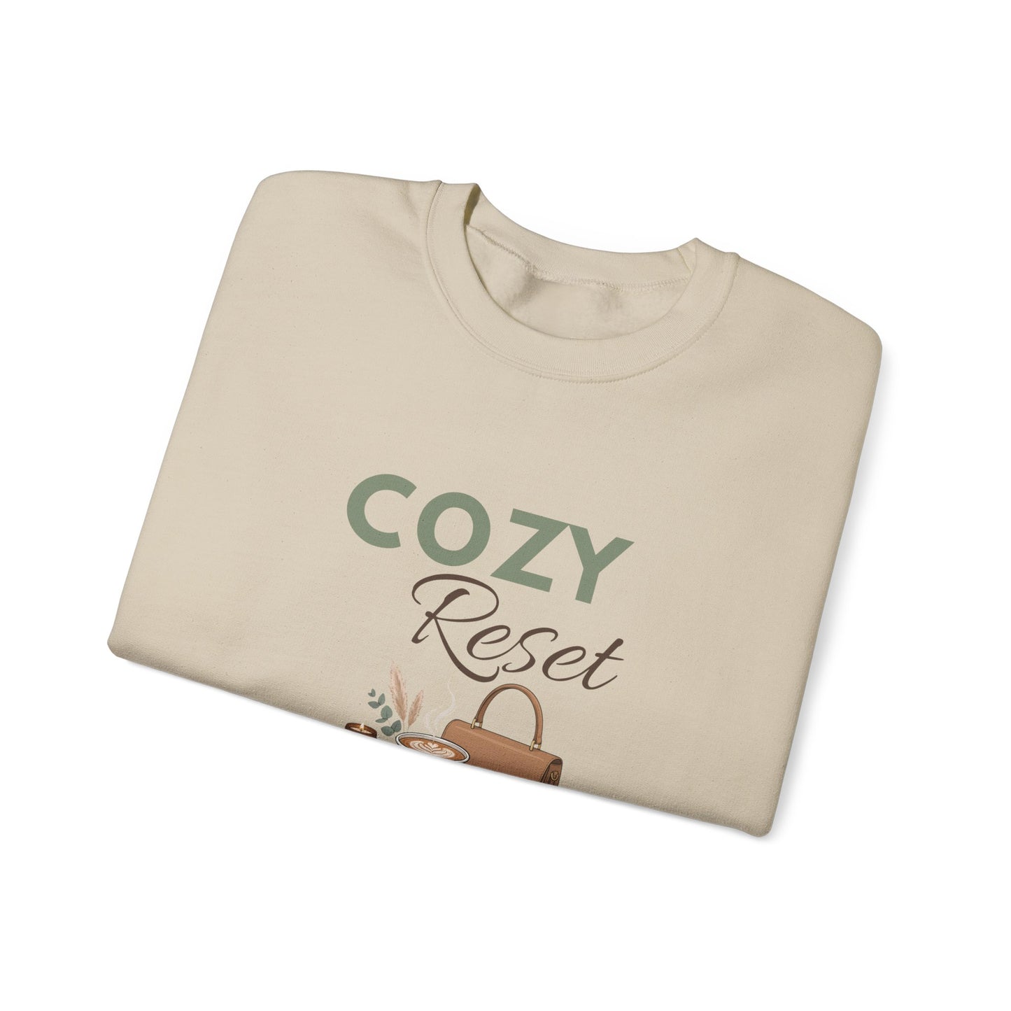 Cozy Reset Sweatshirt — Relaxing Self-Care Crewneck