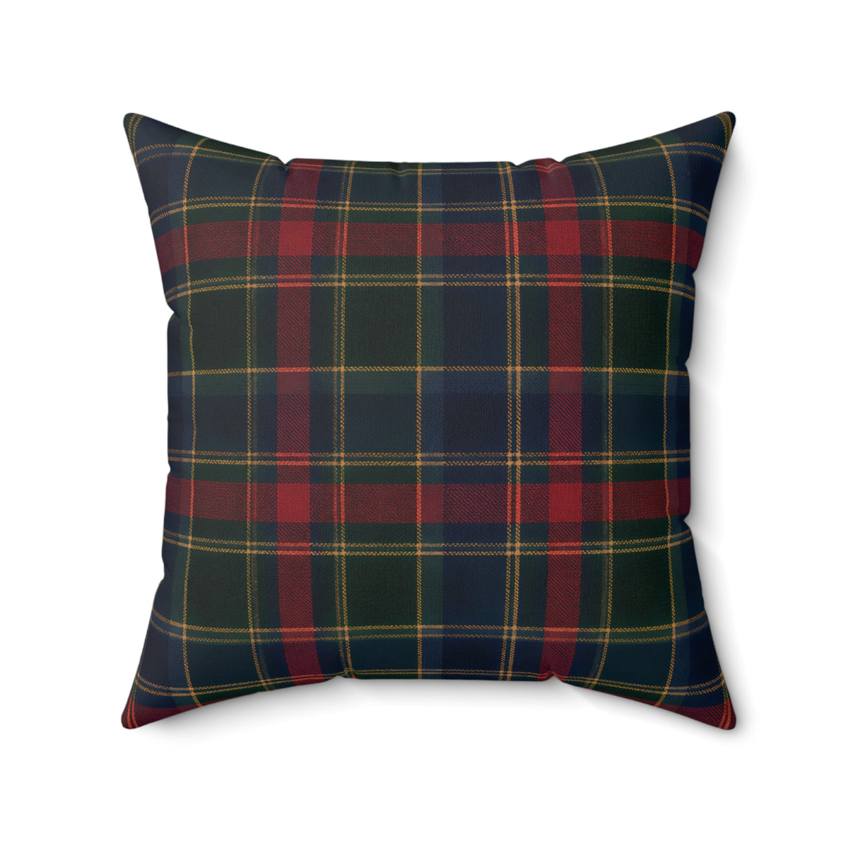 Classic Tartan Plaid Square Pillow
