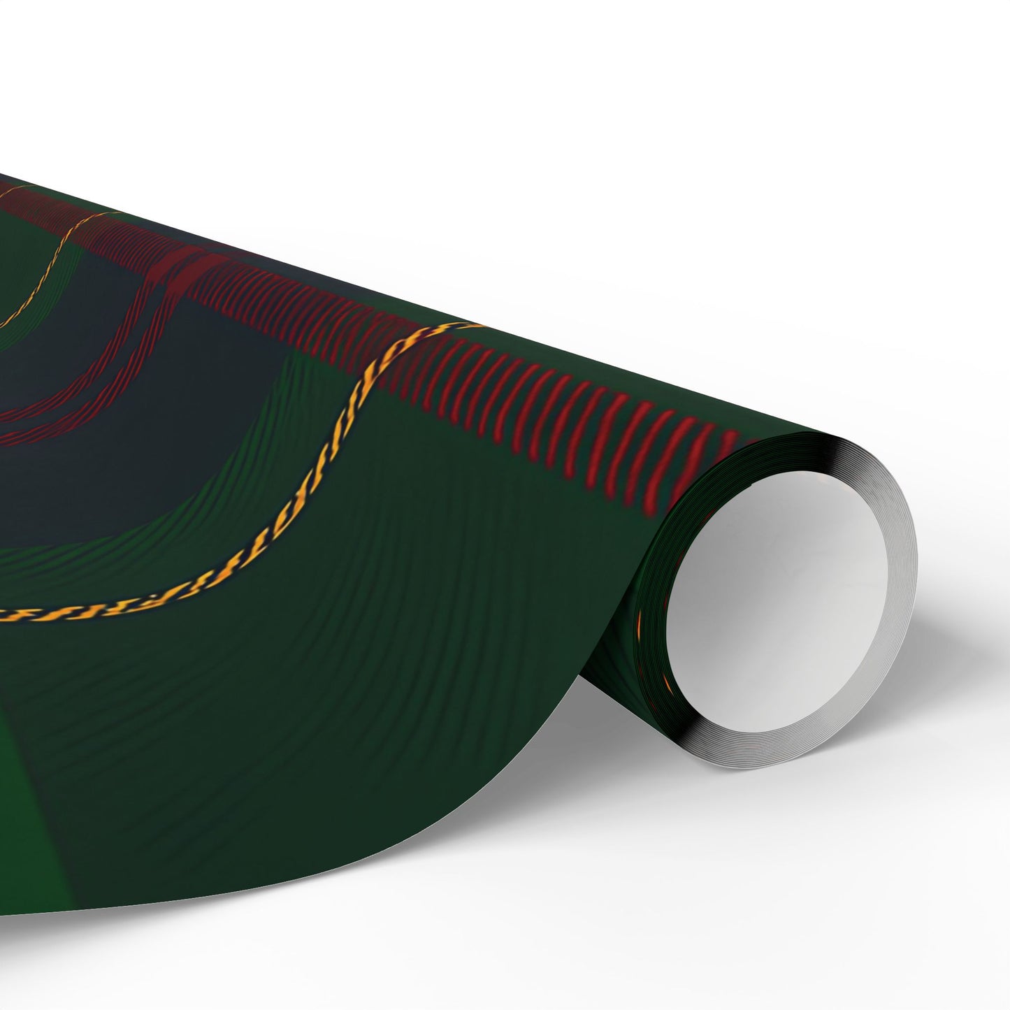 Classic Green Plaid Wrapping Paper – Tartan Check Gift Wrap in Glossy or Matte Finish