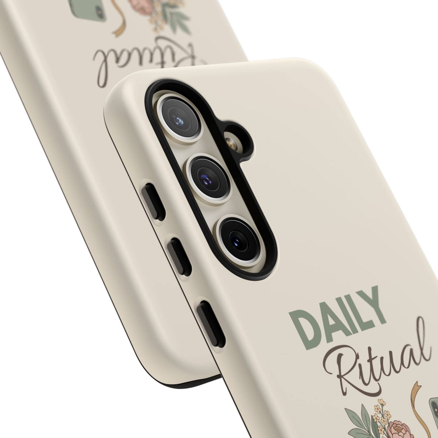 Daily Ritual Phone Case — Cozy Morning Coffee & Self-Care Design