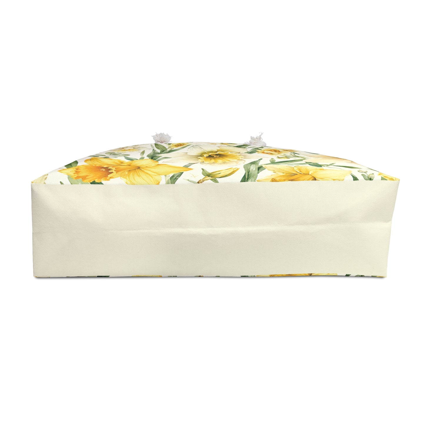 Daffodil Floral Weekender Bag — Yellow Spring Flower Travel Tote