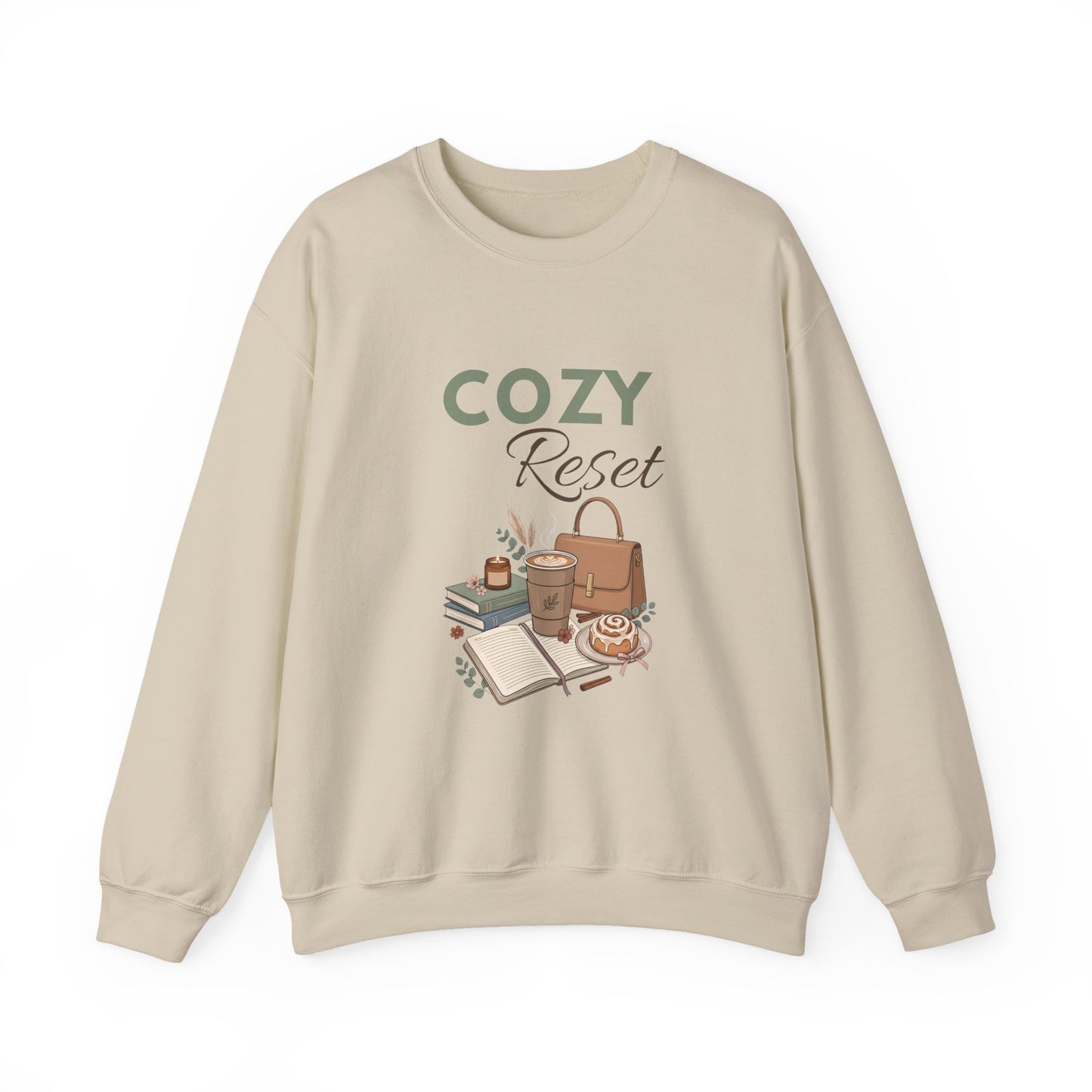 Cozy Reset Sweatshirt — Relaxing Self-Care Crewneck
