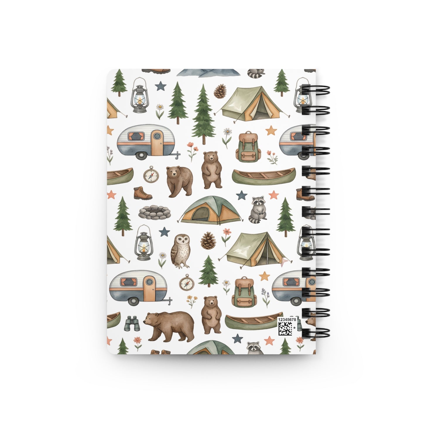 Camping Journal — Personalized "Benjamin's Chronicles" Spiral Notebook | Adventure Log for Kids & Outdoor Lovers