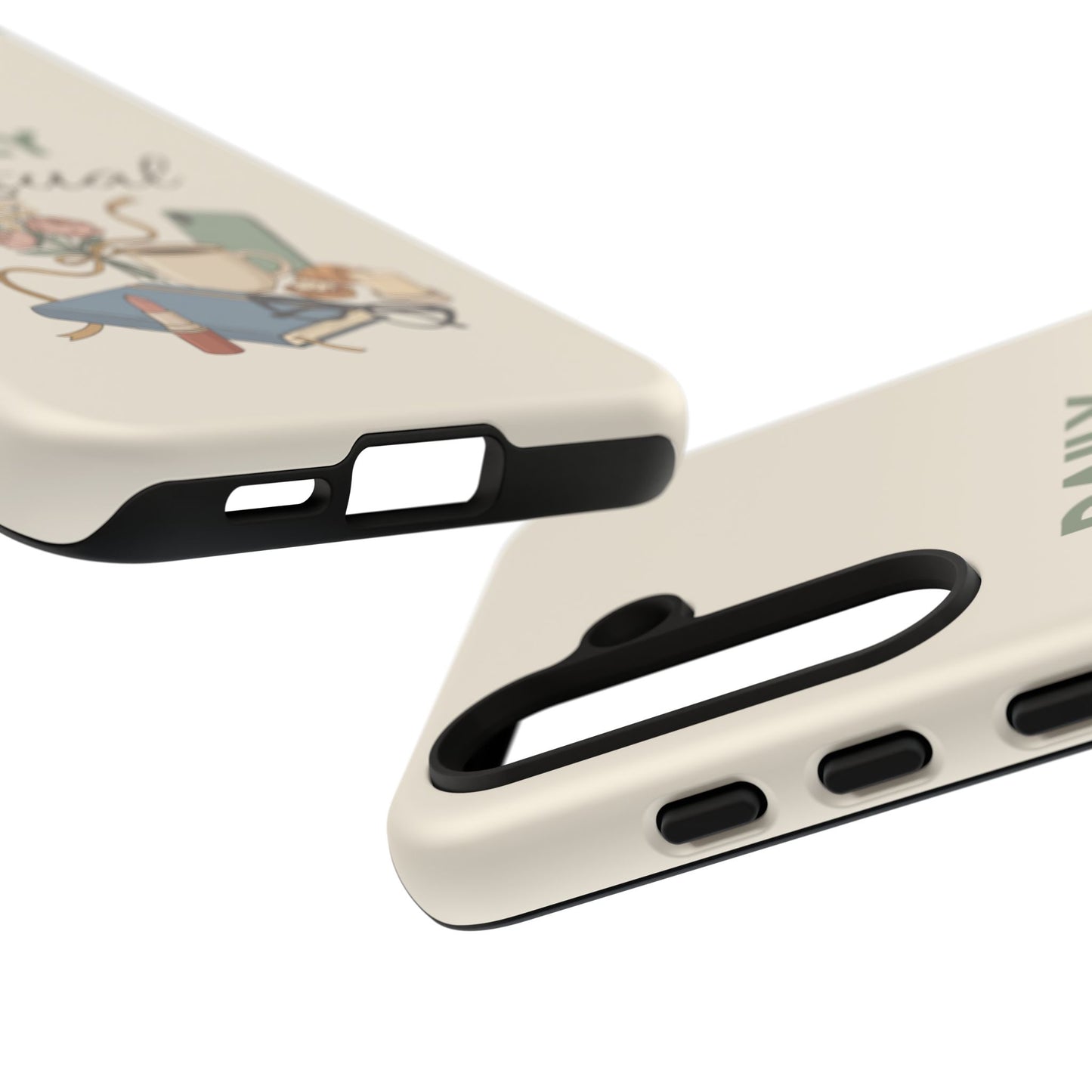 Daily Ritual Phone Case — Cozy Morning Coffee & Self-Care Design