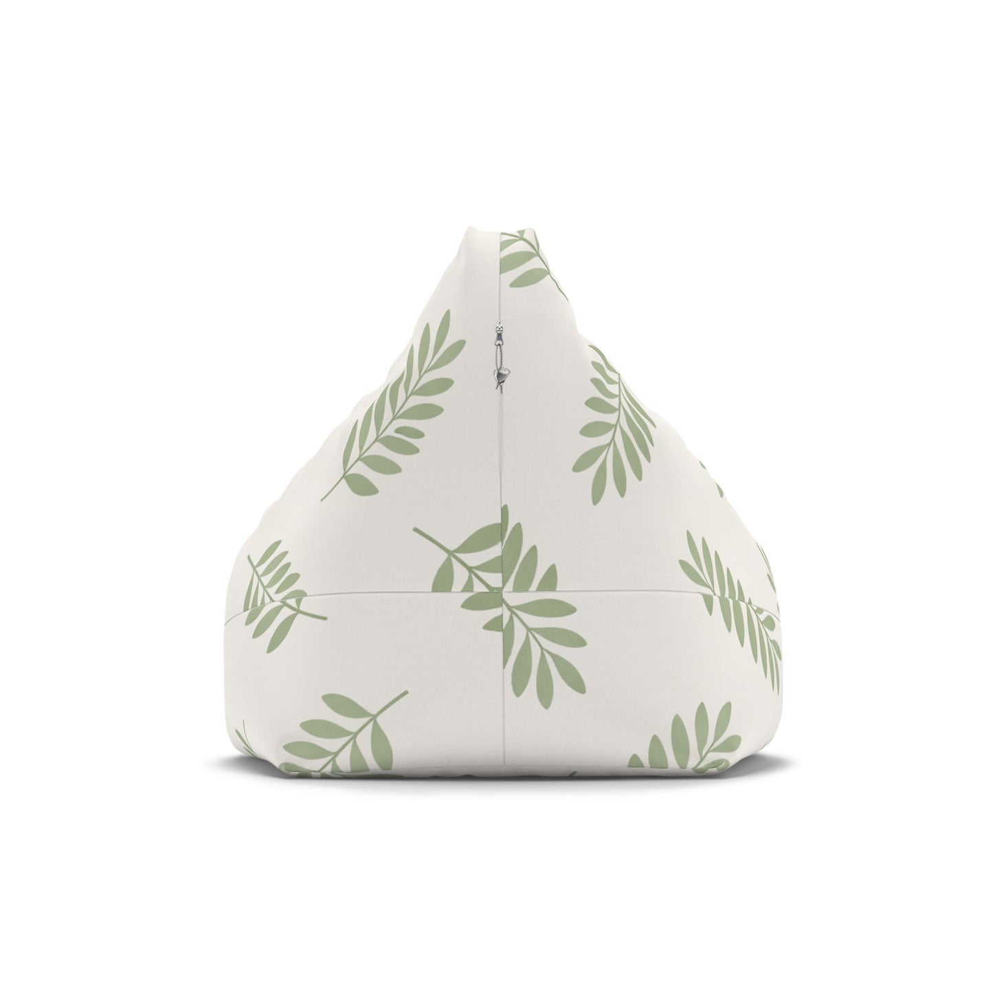 Leaf Pattern Bean Bag Cover — Green Botanical Nursery Decor