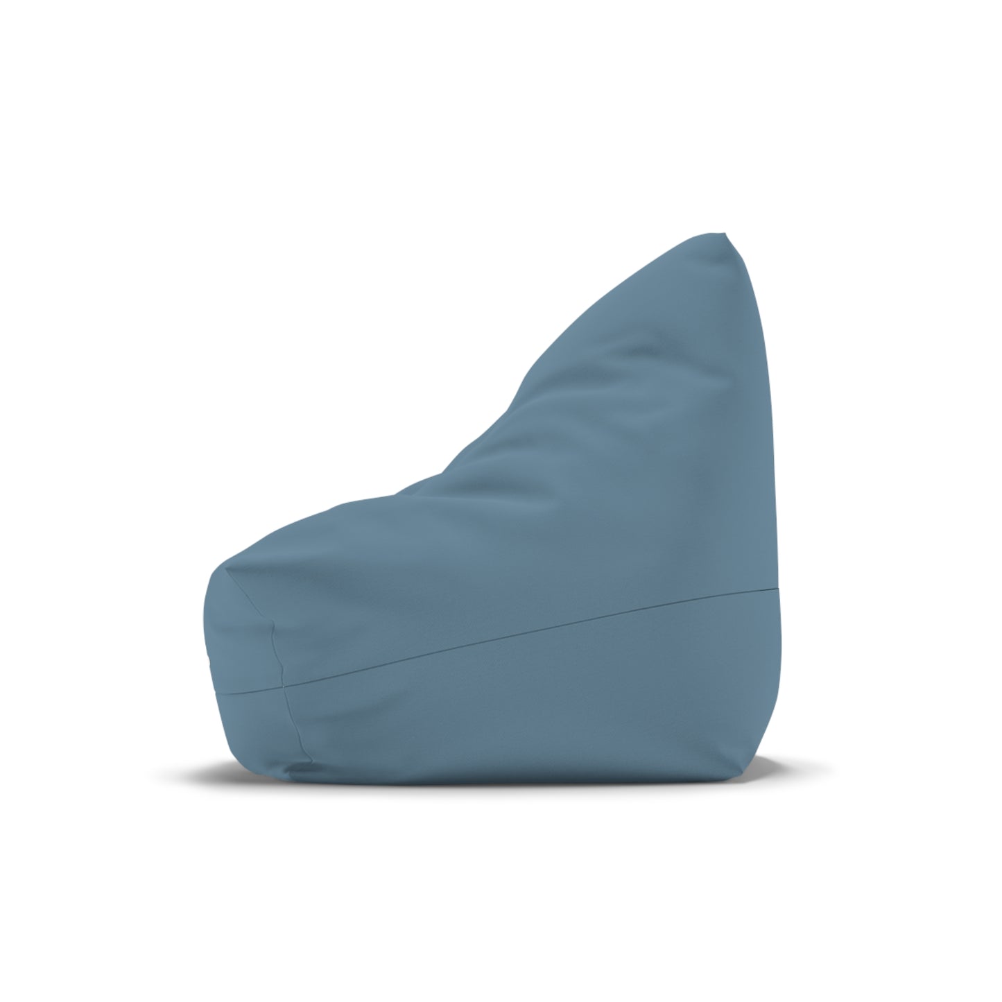 Personalized Blue Bean Bag Cover – Custom Name "SELENE" Cozy Lounge Pouf