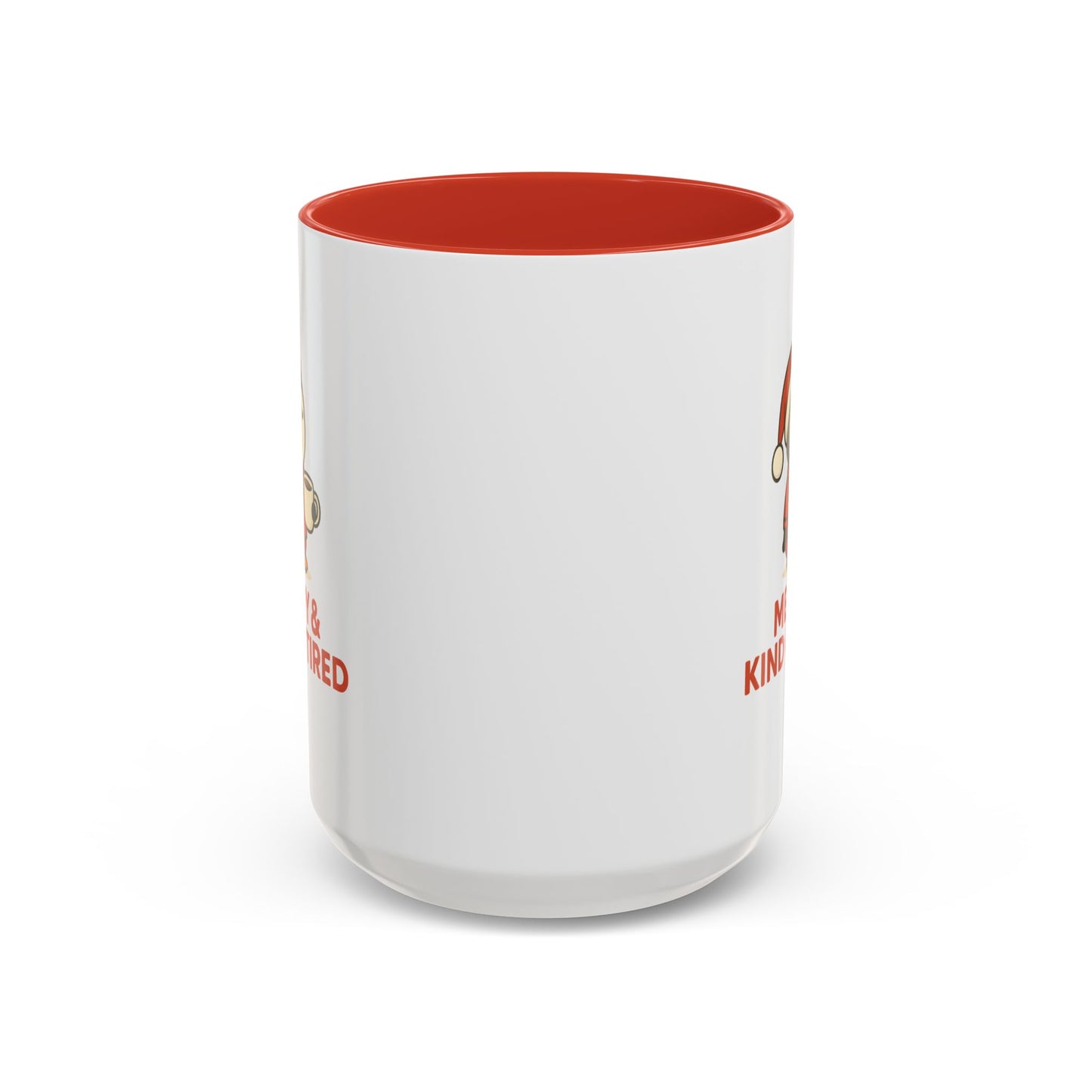 Merry & Kind of Tired Christmas Penguin Mug – Cute Holiday Coffee Cup (11oz / 15oz)