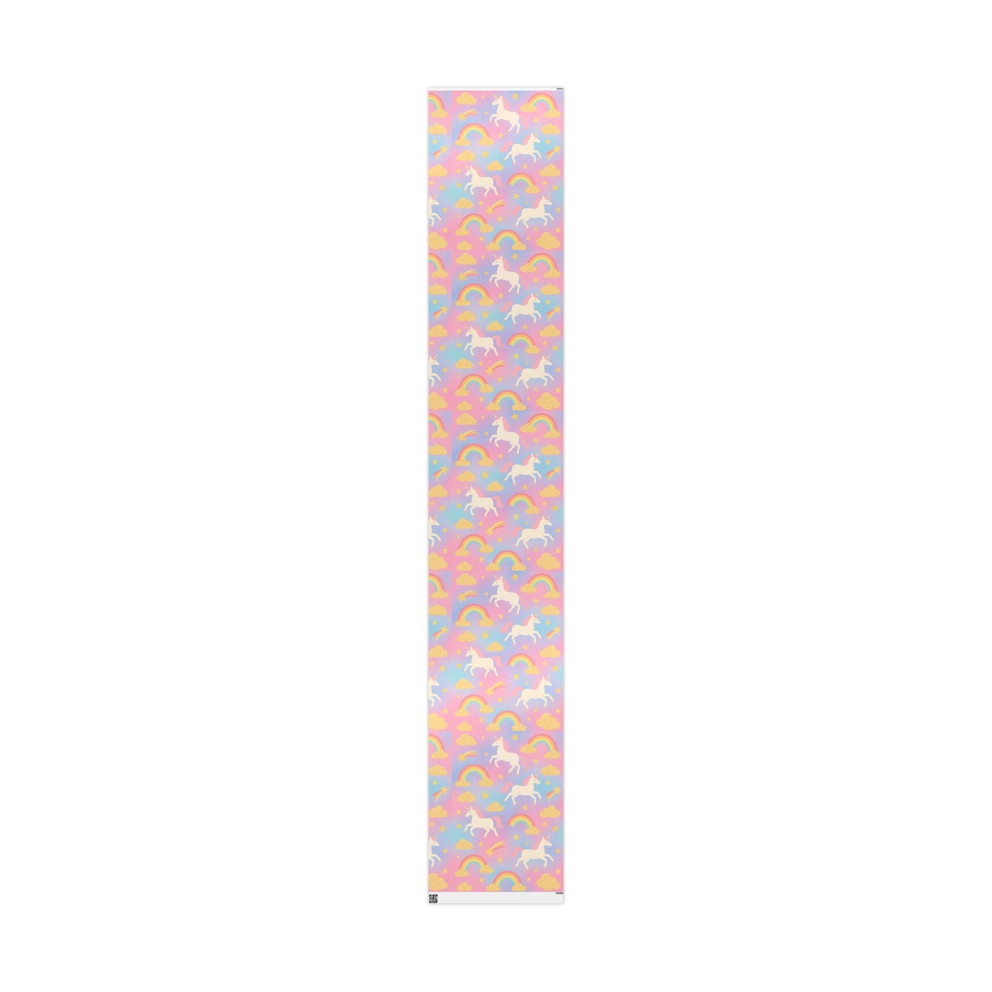 Magical Unicorn & Rainbow Wrapping Paper – Pink Pastel Fantasy Gift Wrap