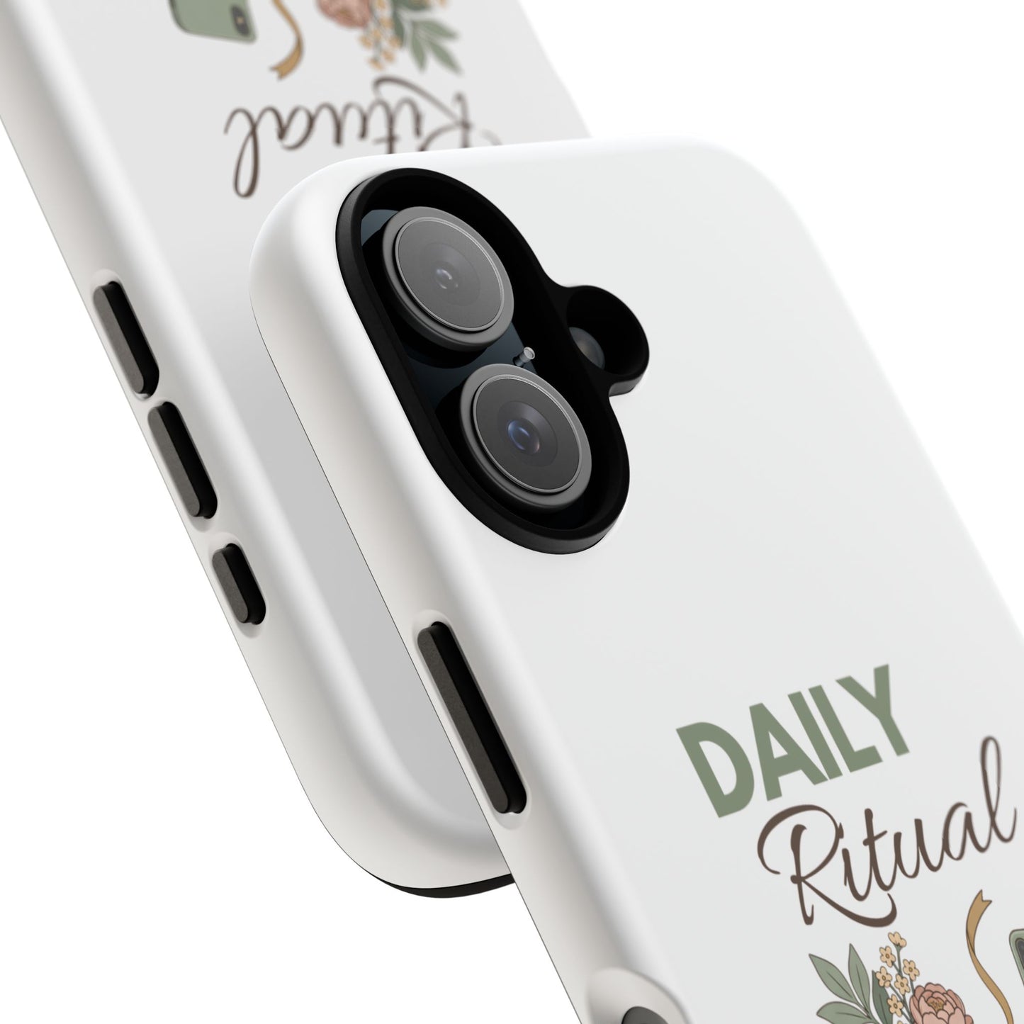 Daily Ritual Phone Case — Cozy Morning Coffee & Journal Design