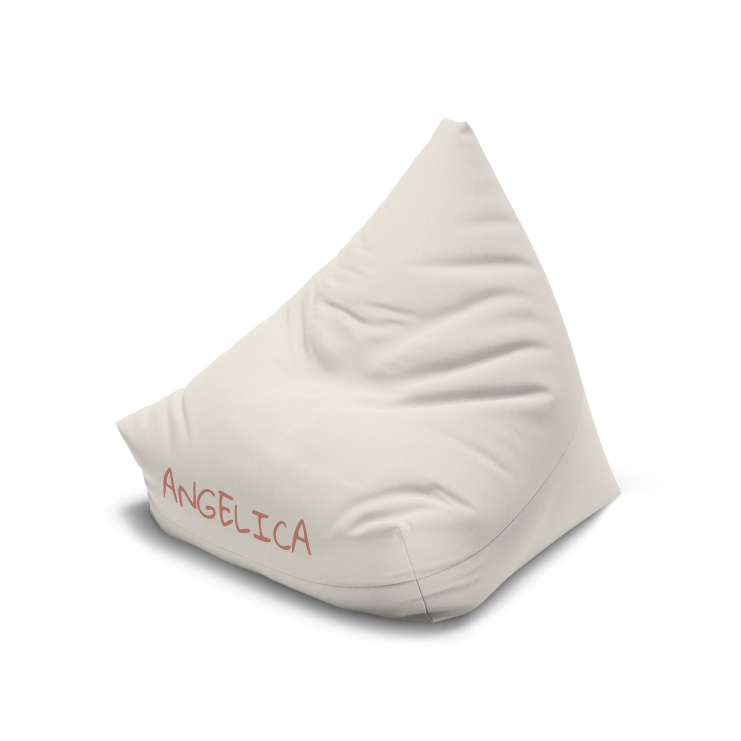 Personalized Bean Bag Cover — Name 'Angelica'