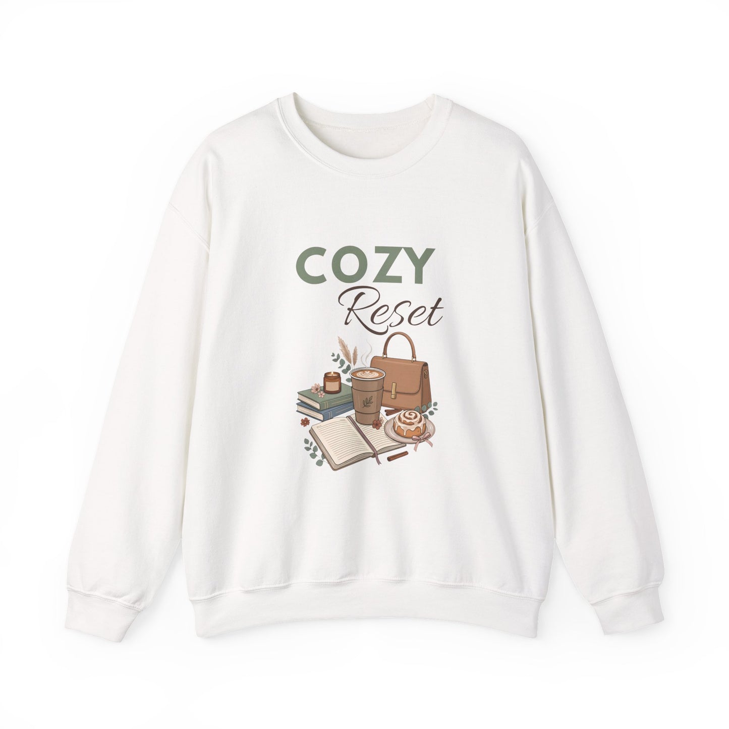 Cozy Reset Sweatshirt — Relaxing Self-Care Crewneck