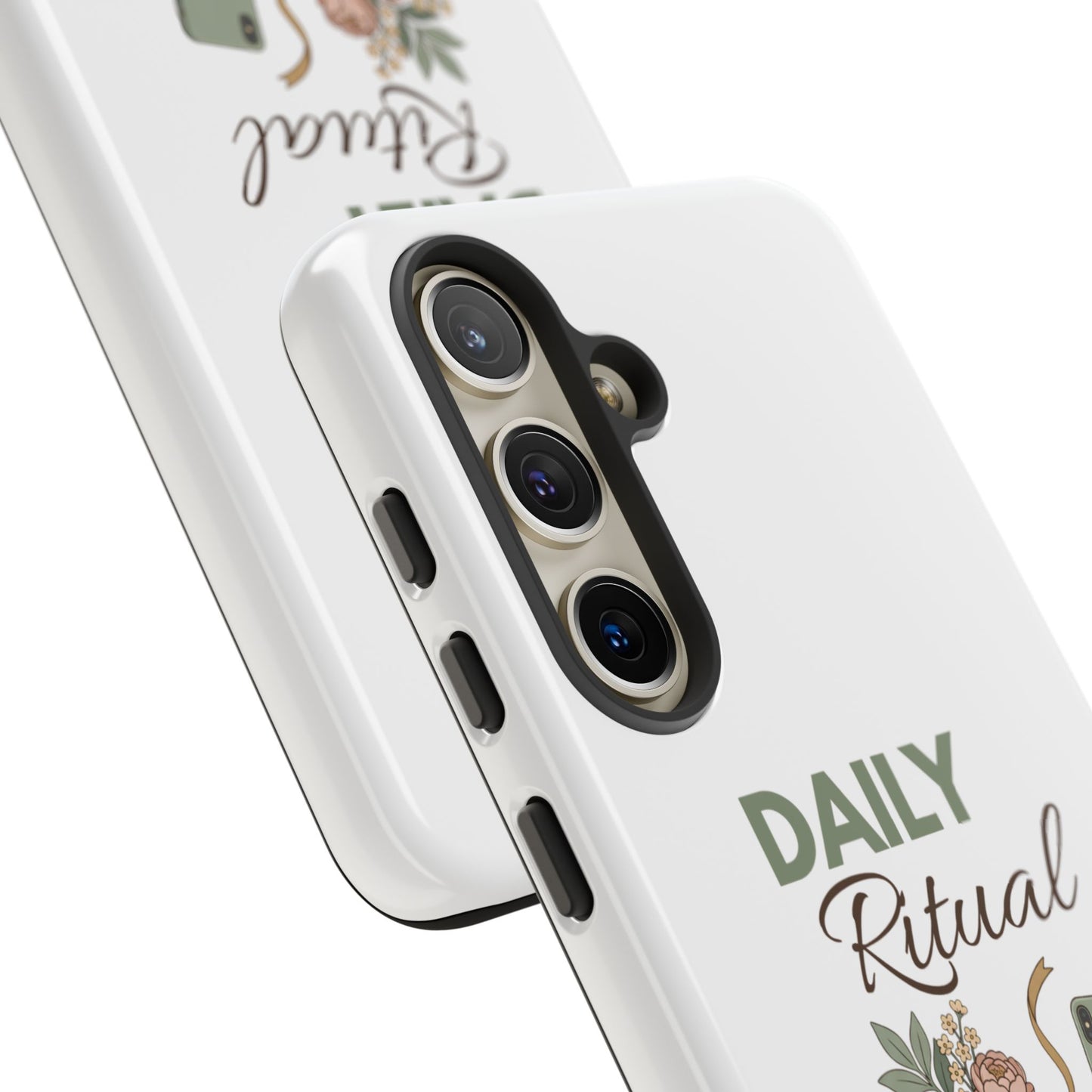 Daily Ritual Phone Case — Cozy Morning Coffee & Journal Design