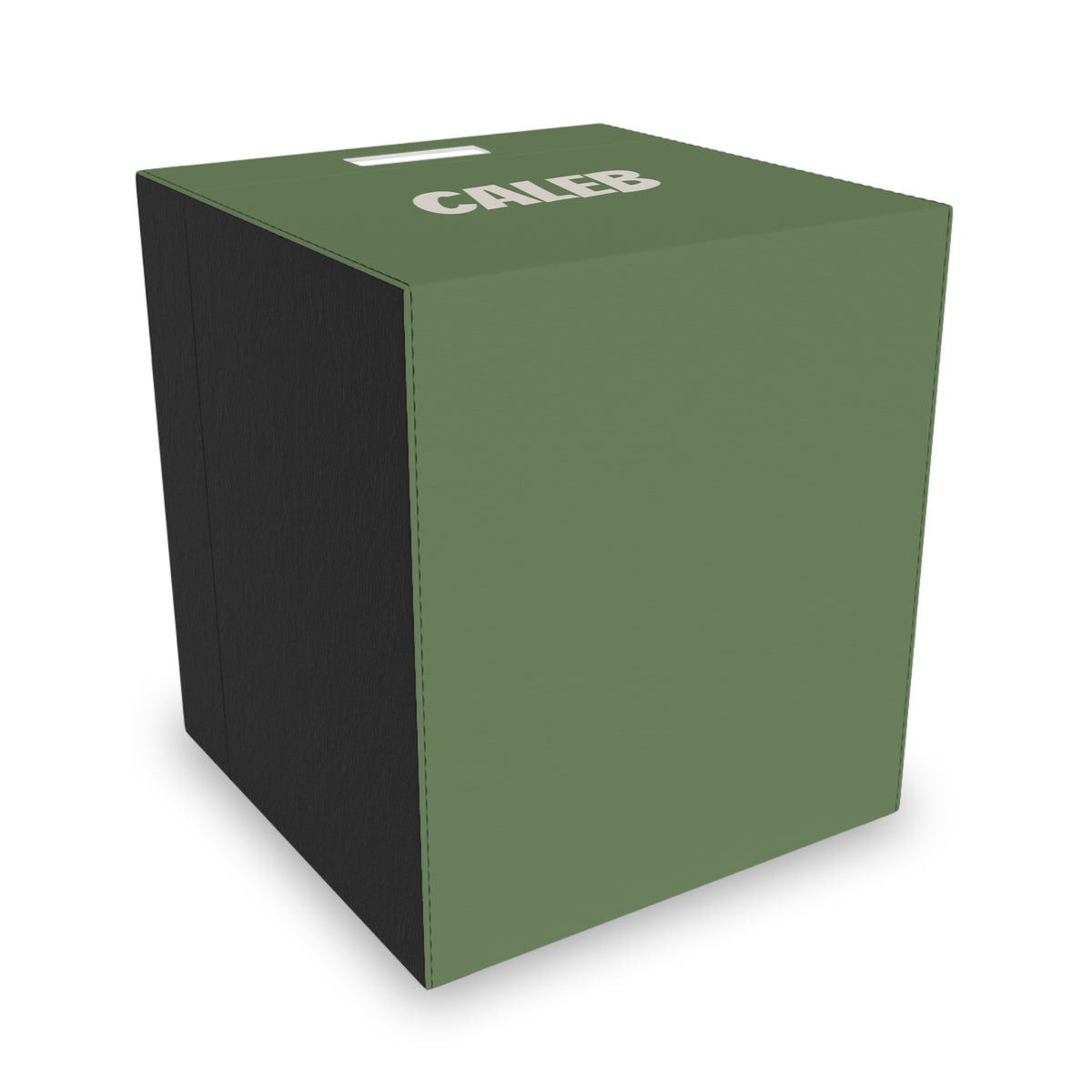Personalized Felt Storage Box – Custom Name Toy & Closet Organizer (e.g., "Caleb")