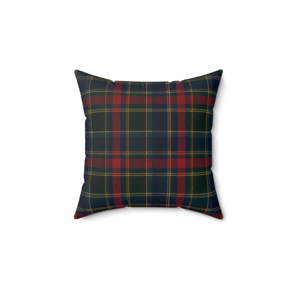 Classic Tartan Plaid Square Pillow