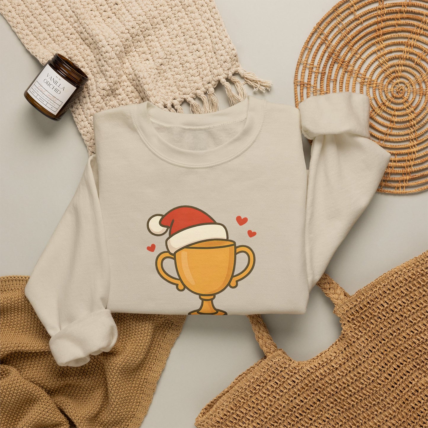 Santa's Favorite 'Mom' Sweatshirt