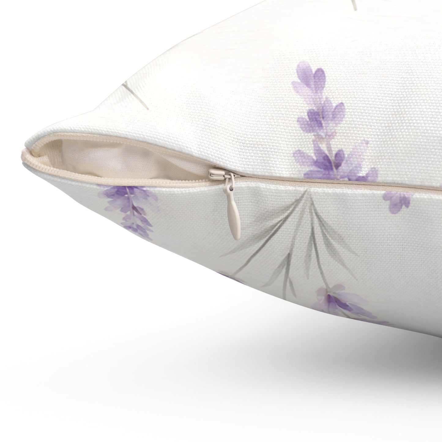 Lavender Watercolor Decorative Throw Pillow